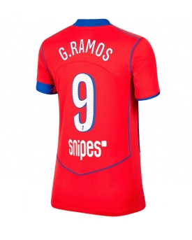 Billige Fotballdrakt Paris Saint-Germain Goncalo Ramos #9 Replika Tredjedrakt Dame 2025-26 Kortermet Billige Fotballdrakt Paris Saint-Germain Goncalo Ramos #9 Replika Tredjedrakt Dame 2025-26 Kortermet